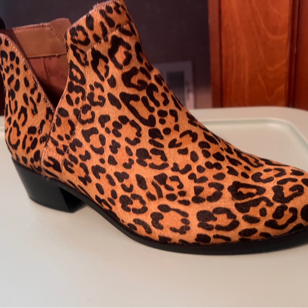 Vionic Leopard Print Ankle Booties - image 4